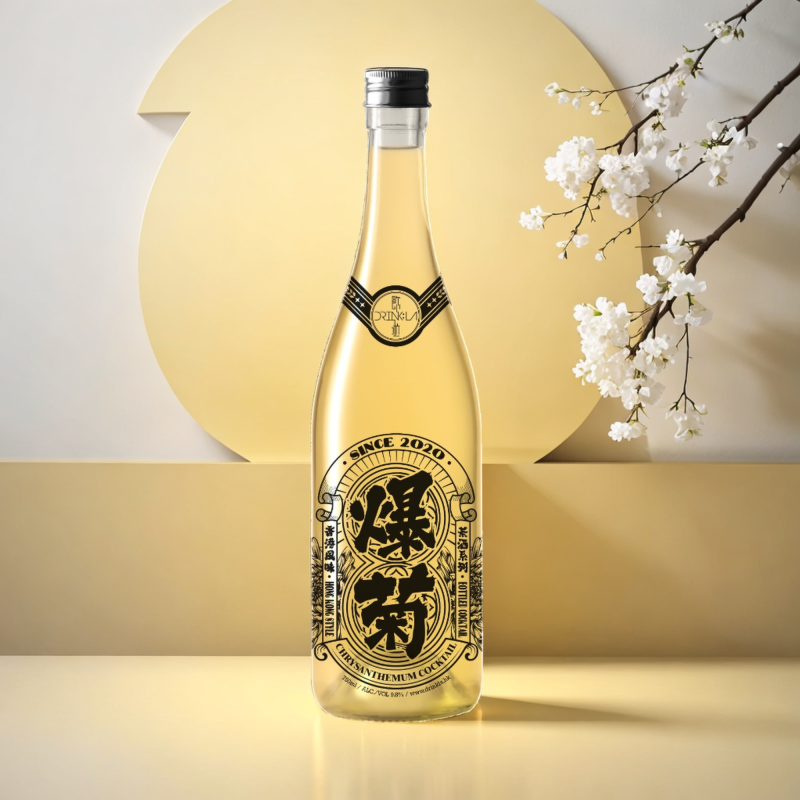 Drink La 飲啦 - 爆菊 (750毫升) 香港樽裝特調雞尾酒