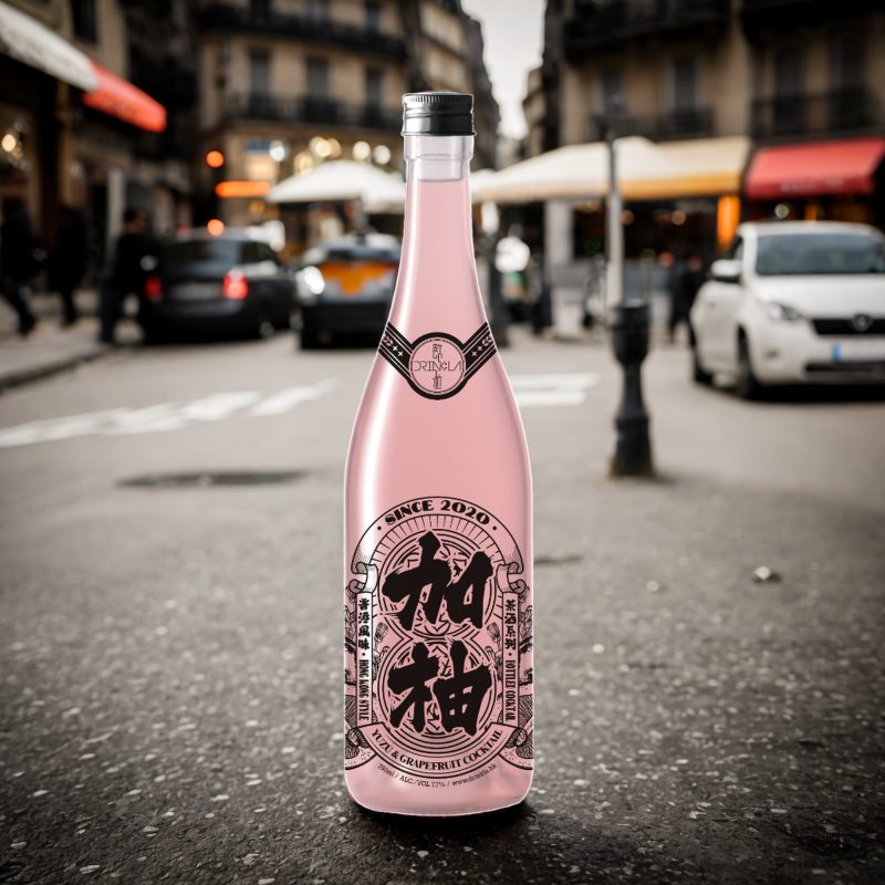 Drink La 飲啦 - 加柚 (750毫升) 香港樽裝特調雞尾酒