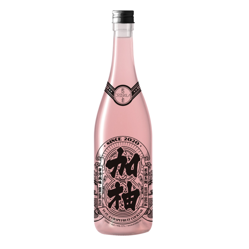 Drink La 飲啦 - 加柚 (750毫升) 香港樽裝特調雞尾酒