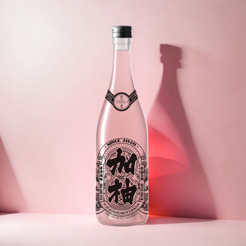Drink La 飲啦 - 加柚 (750毫升) 香港樽裝特調雞尾酒