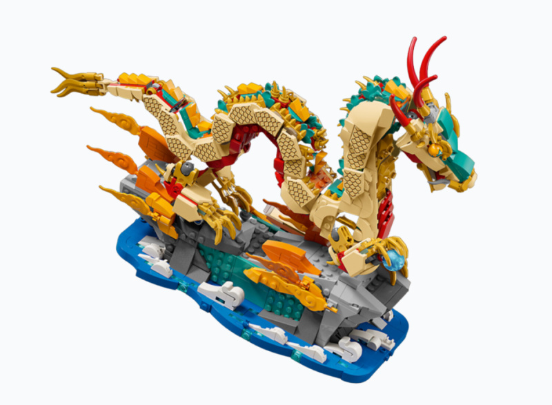 【新年限定】[現貨發售] LEGO 80112 Auspicious Dragon 新春祥龍 (Seasonal)