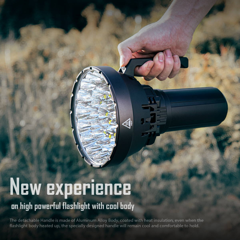 Imalent MS32 200,000lm 32x XHP70.2 LED 充電 電筒 內置散熱風扇