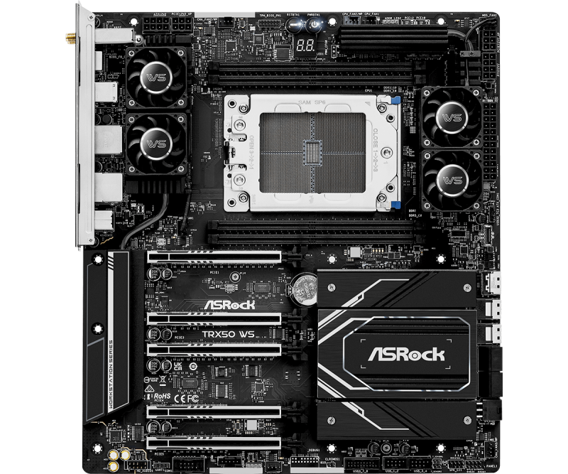 ASRock TRX50 WS (EATX) ASRock TRX50 WS (EATX)