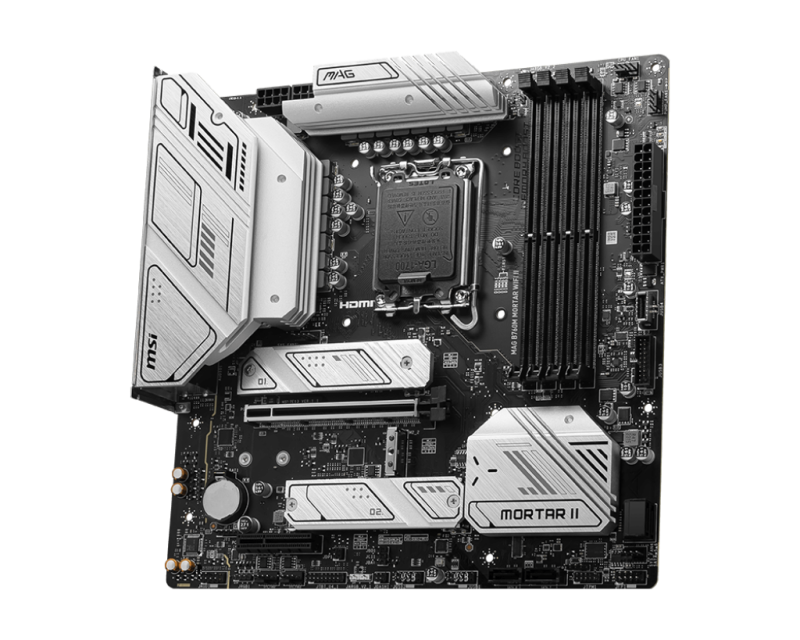 MSI MAG B760M MORTAR WIFI II MATX (LGA1700) MSI MAG B760M MORTAR WIFI II MATX (LGA1700)