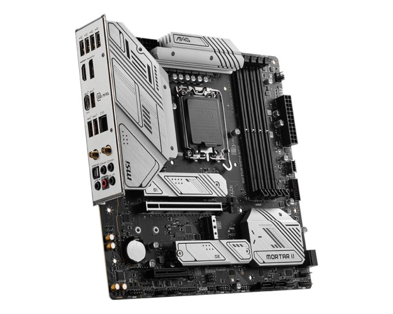 MSI MAG B760M MORTAR WIFI II MATX (LGA1700) MSI MAG B760M MORTAR WIFI II MATX (LGA1700)