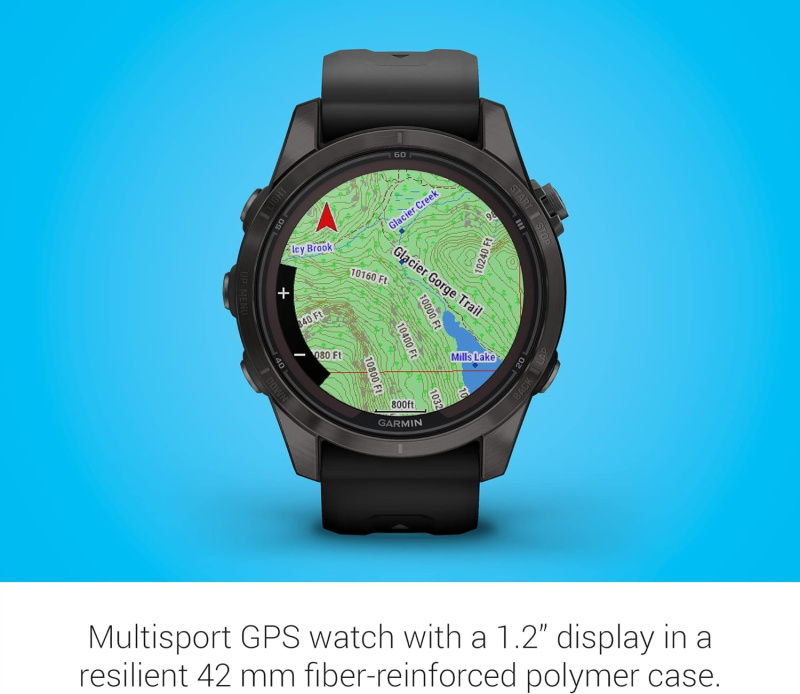 Garmin fēnix 7s Pro Sapphire Solar Edition 太陽能智能手錶