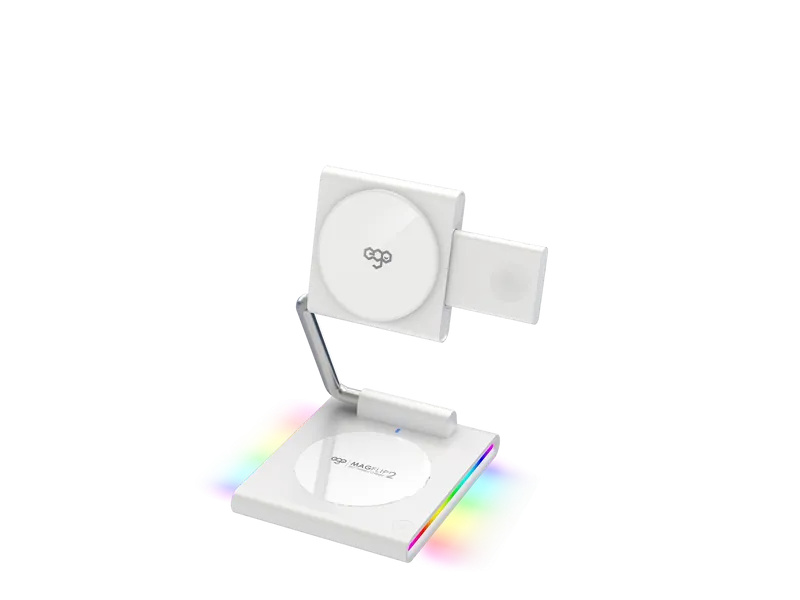 EGO MagFlip2 3in1 15W Magsafe充電座 EGO MagFlip2 3in1 15W Magsafe充電座