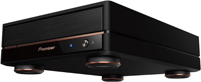 (免運費)Pioneer BDR-X13J-X 外接式藍光光碟支援 M-DISC BDXL 高級款支援USB Type-C消光黑(高級橡膠塗層)(平行進口)(訂貨需時7-12天)