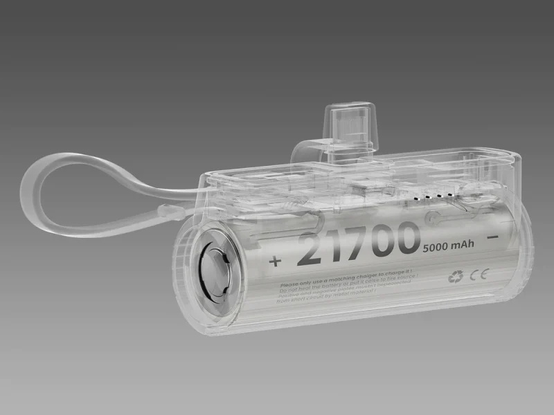 SHARGEEK (SHARGE) Flow Mini 5000mAh 應急膠囊移動電源 SP012 [Type-C+ Lightning插頭]