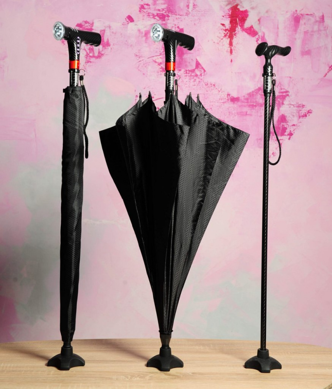 Agegracefully 碳纖手杖雨傘
