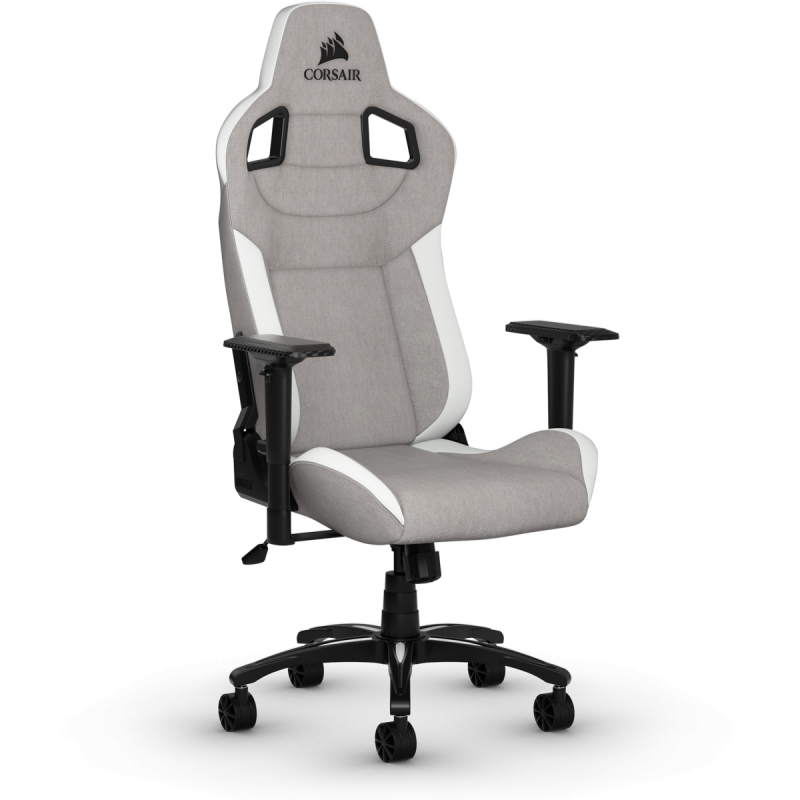 CORSAIR T3 RUSH Gaming Chair - 灰白色