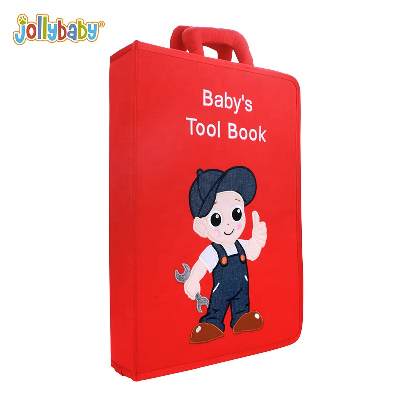 澳洲 Jollybaby BB Cloth Book - BB早教的工具套裝布書