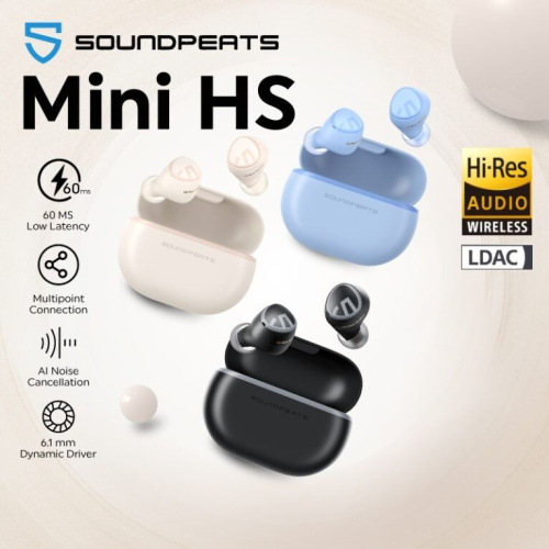 SoundPeats Mini HS 迷你無損音質耳機[3色]