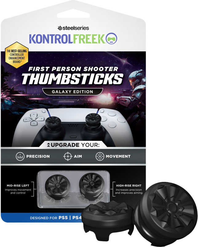 KontrolFreek FPS Thumbsticks Crystal Galaxy Edition 搖桿帽 (PS5/PS4/Xbox)