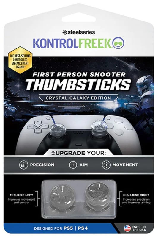 KontrolFreek FPS Thumbsticks Crystal Galaxy Edition 搖桿帽 (PS5/PS4/Xbox)