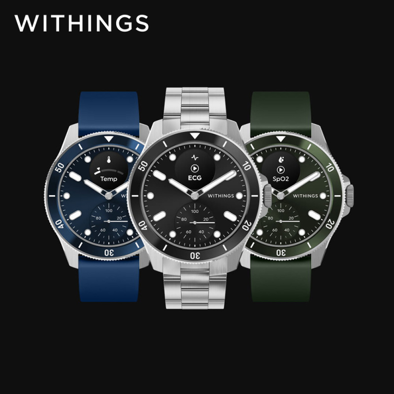 🔥最新發佈 全港免運🔥WITHINGS ScanWatch Nova 混合智慧型手錶附心電圖【兩年保養】