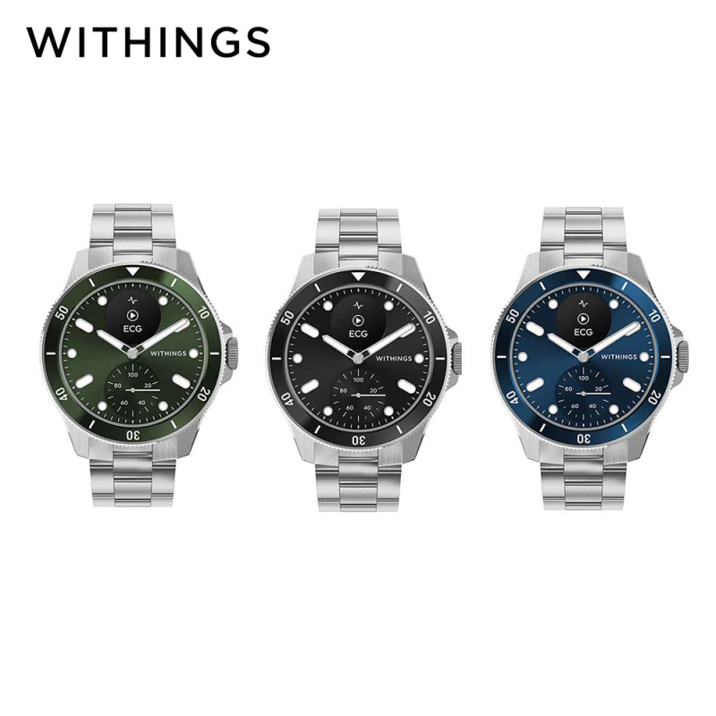 🔥最新發佈 全港免運🔥WITHINGS ScanWatch Nova 混合智慧型手錶附心電圖【兩年保養】