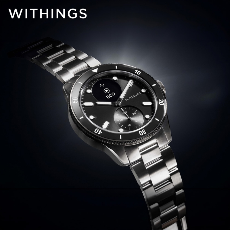 🔥最新發佈 全港免運🔥WITHINGS ScanWatch Nova 混合智慧型手錶附心電圖【兩年保養】