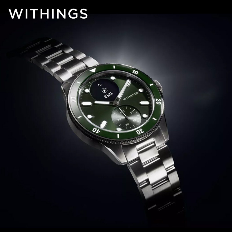 🔥最新發佈 全港免運🔥WITHINGS ScanWatch Nova 混合智慧型手錶附心電圖【兩年保養】