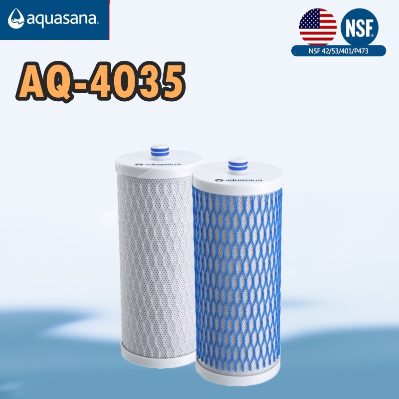 [香港行貨] Aquasana AQ-4035 濾水芯  政府認可 可過濾鉛水系統 NSF認證  適用 AQ-4000 AQ4035 同 DOULTON 3M 一樣可過濾鉛 平過 HCP