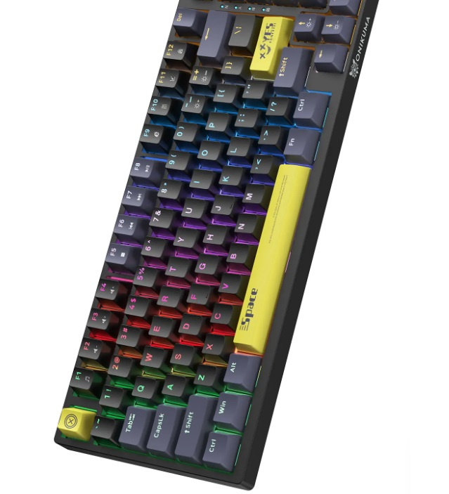 Onikuma G38 Mechanical Gaming Keyboard 電競機械遊戲鍵盤 青軸 / 茶軸