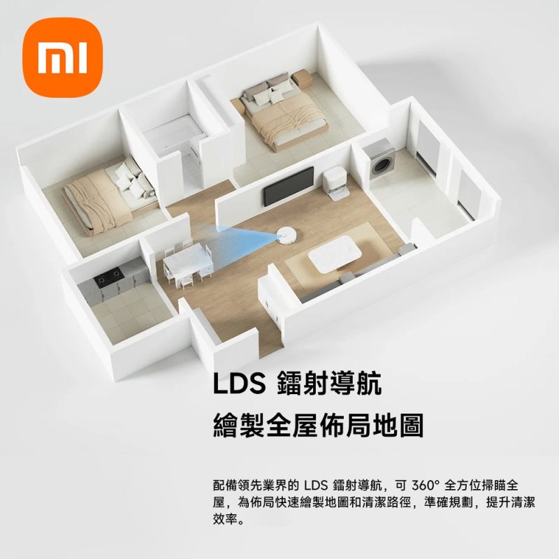 Xiaomi 小米 掃拖機器人 X20【原裝行貨一年保養】