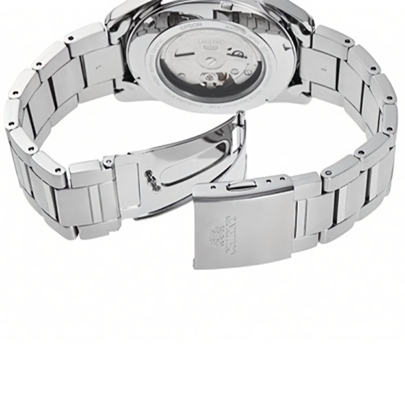 東方現代RN-AK0301S SUN&MOON 316L鋼制自動白錶盤手錶