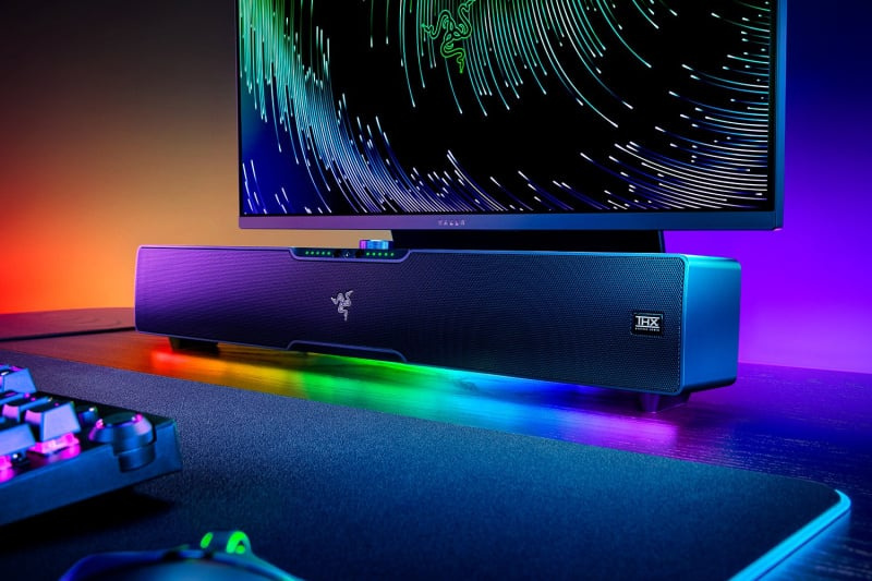 Razer Leviathan V2 PRO 搭配重低音揚聲器 Soundbar