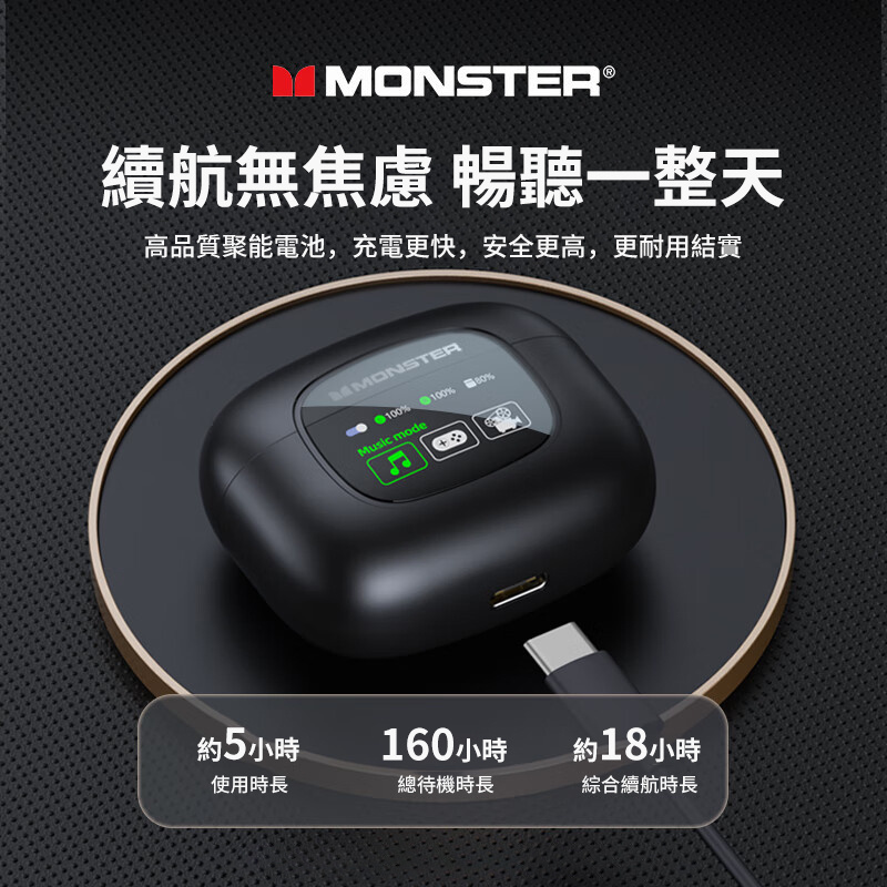 Monster Airmars XKT20 真無綫藍牙耳機