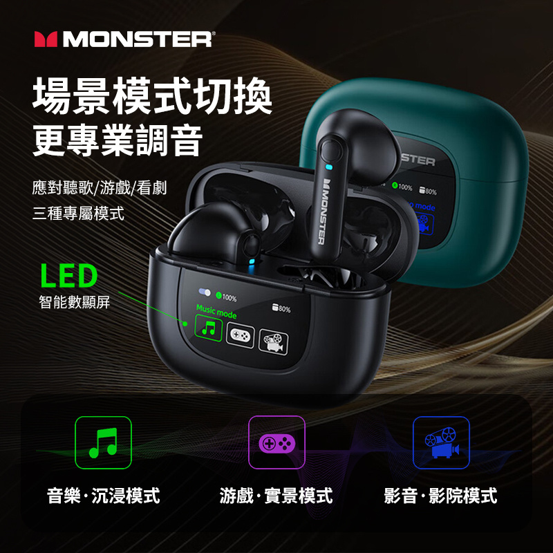 Monster Airmars XKT20 真無綫藍牙耳機