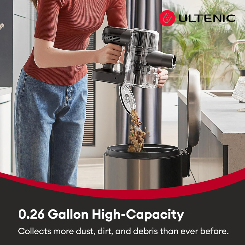 Ultenic U12 Vesla 綠光顯塵多功能無線吸塵器