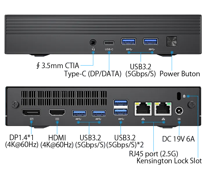 GMK NucBox M4 MINI PC (i9-11900H/32GB/2TB/WIN11 PRO)