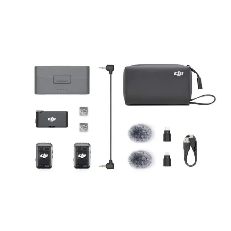 DJI Mic 2 ( 兩發一收，含充電盒）