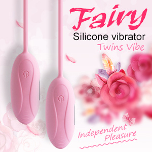 UTOO超震動 防水矽膠充電雙震蛋 [2色]