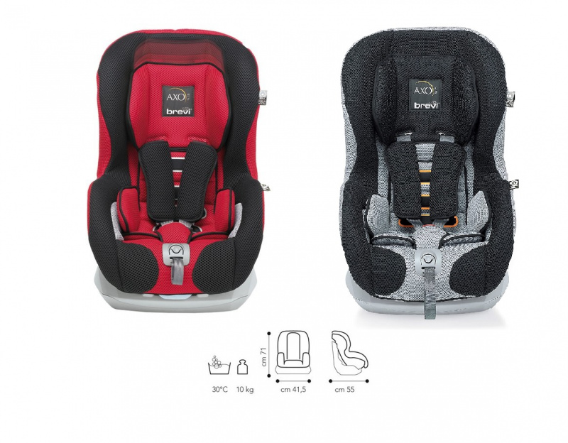 Brevi AXO 兒童汽車安全座椅 (灰)