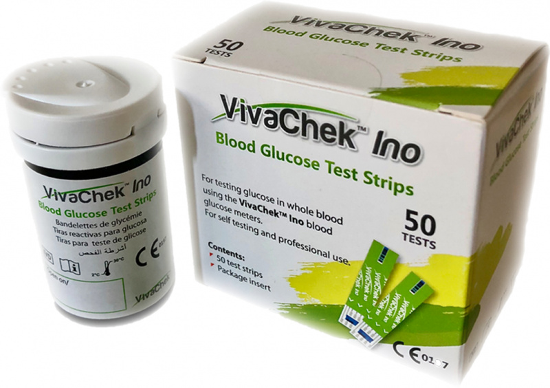 VivaChek Ino血糖機套裝 (50片試紙 + 50採血針)