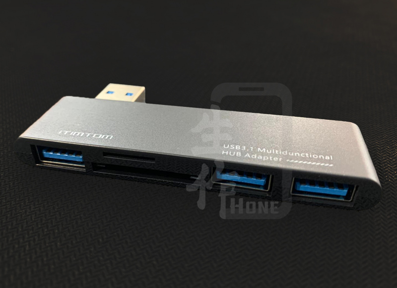USB 3.1 SD+TF 讀卡 & 3USB 擴充