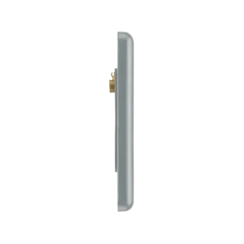 英國 BG British General EMRJ11W + MC5EMS1 電話線系統組件 (RJ11水晶頭用)  White/ Silver Gray Metal 白/ 銀灰金屬