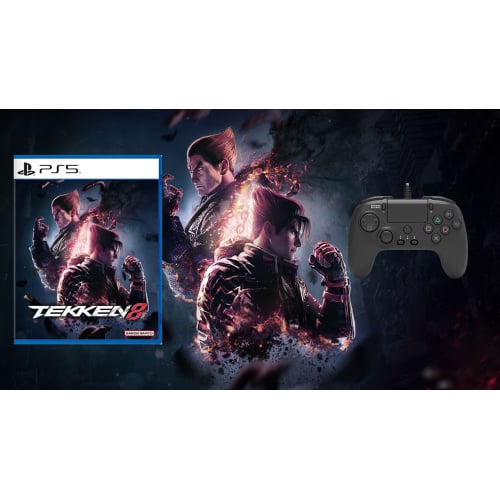 PS5 鐵拳8 | Tekken 8 (中文版) + PS5 / PS4 / PC 格鬥專用手掣α (HORI)