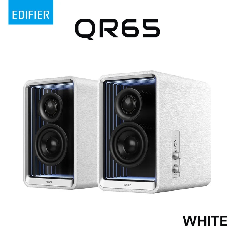 Edifier Hi-Res 藍牙書架式喇叭 QR65 [2色]