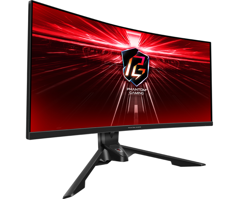 ASROCK PG34WQ15R3A CURVED GAMING MONITOR ( 34" WQHD 3440x1440 / 165Hz / VA / 1ms )