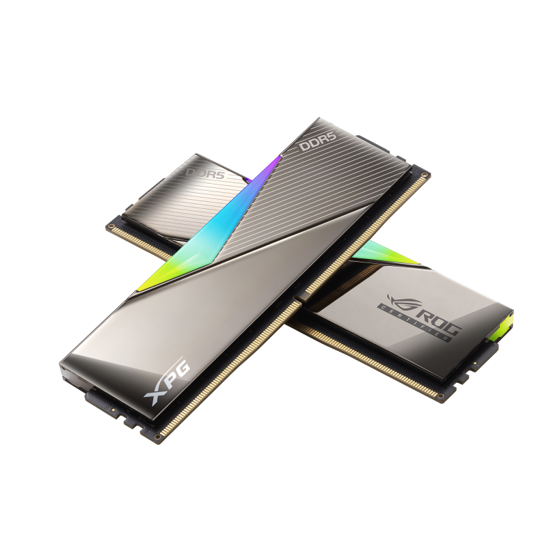 ADATA LANCER RGB ROG CERTIFIED DDR5 6600Hz 32GB (2x16GB) RAM ADATA LANCER RGB ROG CERTIFIED DDR5 6600Hz 32GB (2x16GB) RAM