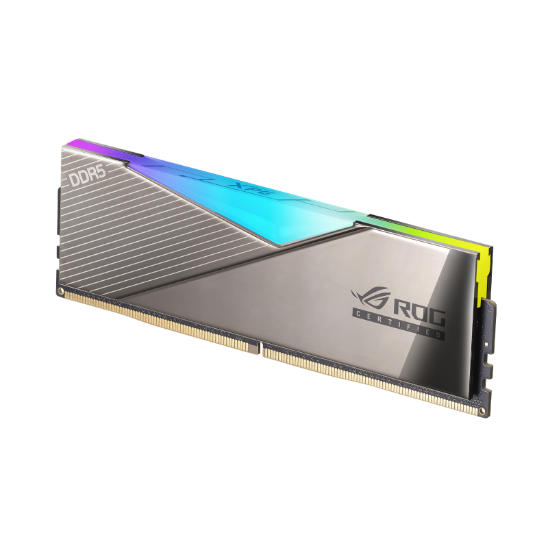 ADATA LANCER RGB ROG CERTIFIED DDR5 6600Hz 32GB (2x16GB) RAM ADATA LANCER RGB ROG CERTIFIED DDR5 6600Hz 32GB (2x16GB) RAM