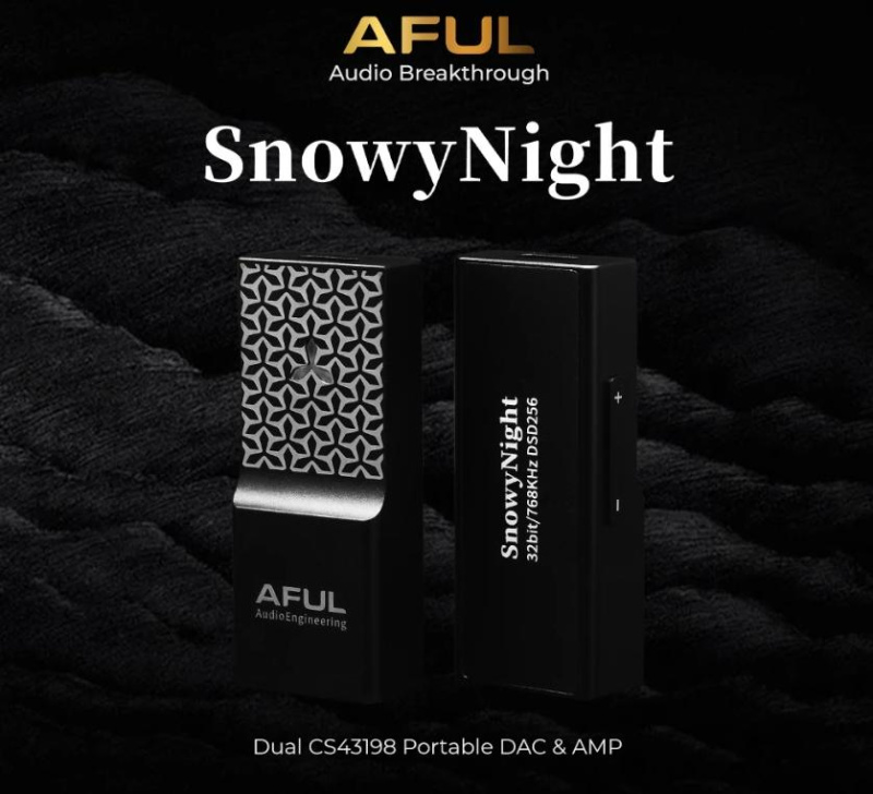 AFUL SnowyNight Dual CS43198 USB 便攜解碼耳擴