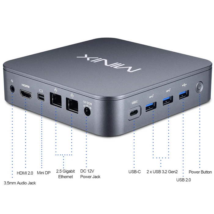MINIX J51-C8 Max Intel N5105 Mini PC (8GB RAM / 512G SSD / Win11 PRO)