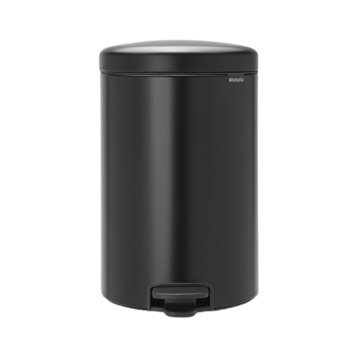 Brabantia 比利時製造不銹鋼靜音緩降圓形腳踏垃圾桶 Newlcon Pedal Bin (20L, 五款顏色)