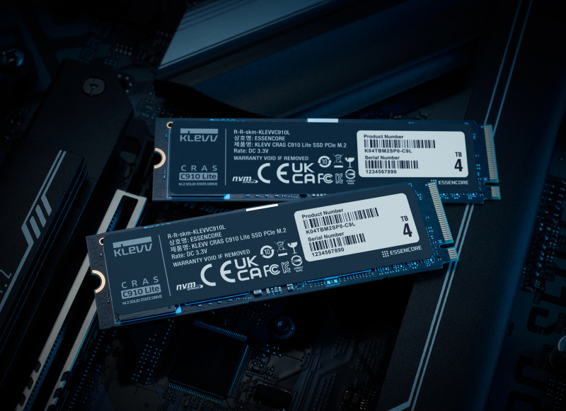 KLEVV CRAS C910 [Lite] M.2 NVMe PCIe 4 x 4 SSD 2280 (500GB/1TB)