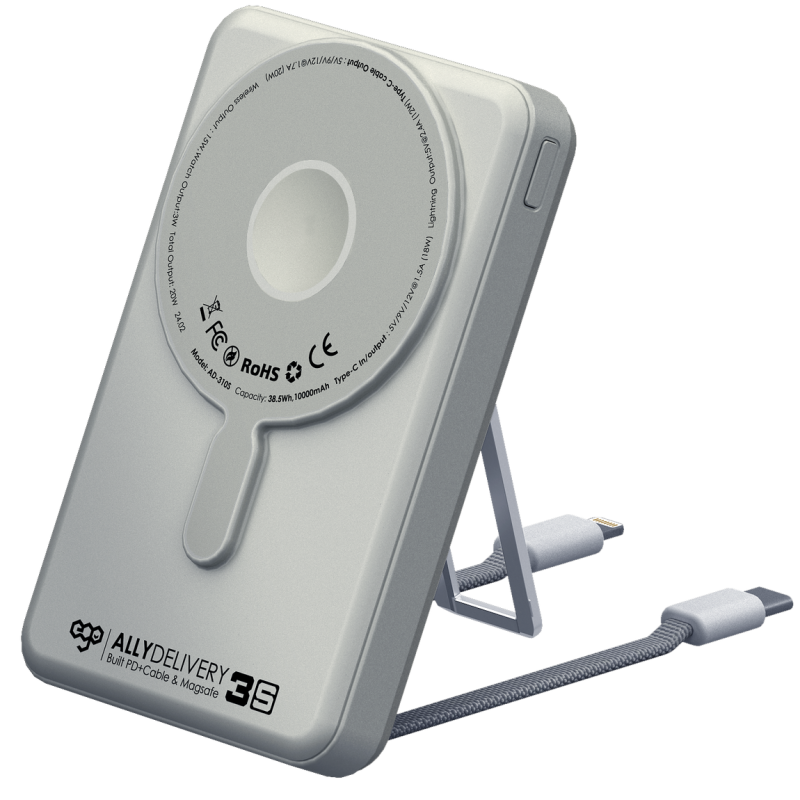 EGO Allydelivery 3s MagSafe 10000mAh 6合1 移動電源 AD3S-10