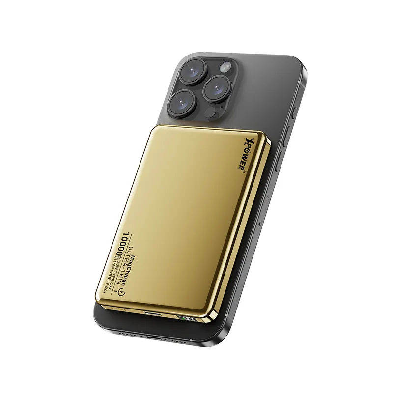 XPower 10000mAh 鋁合金超薄 PD 3.0 磁吸無線快速充電器 M10K
