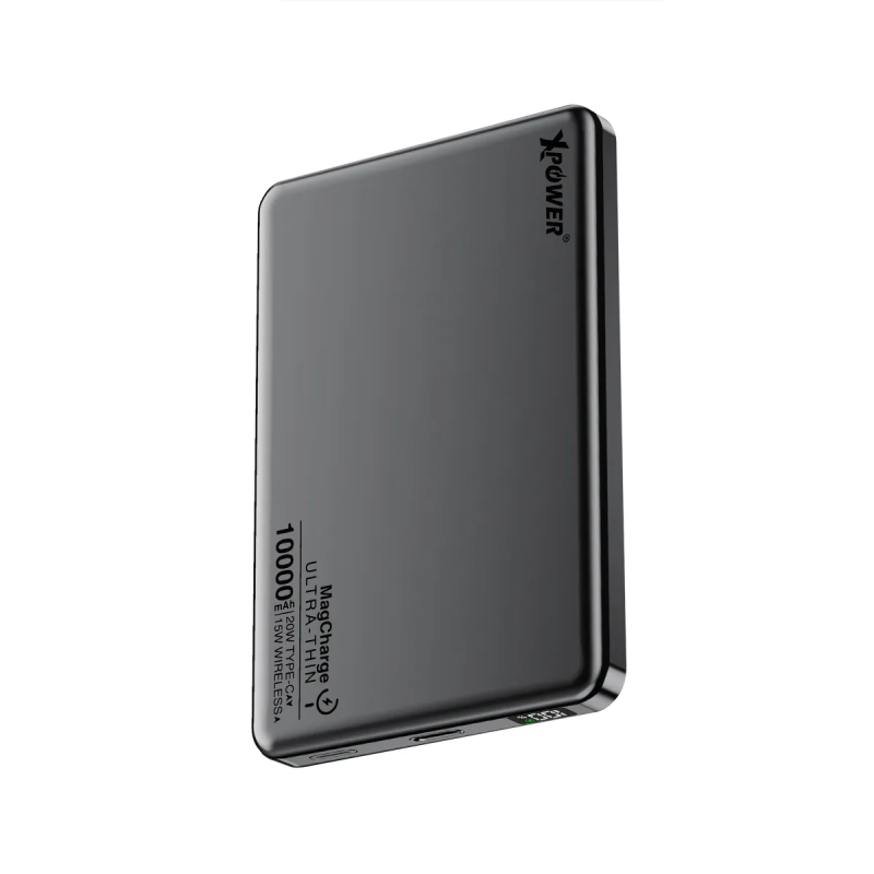 XPower 10000mAh 鋁合金超薄 PD 3.0 磁吸無線快速充電器 M10K